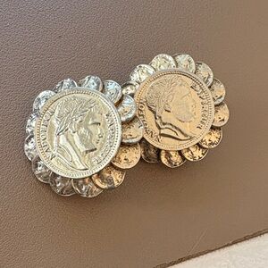 Napoleon Vintage Clip on Earrings